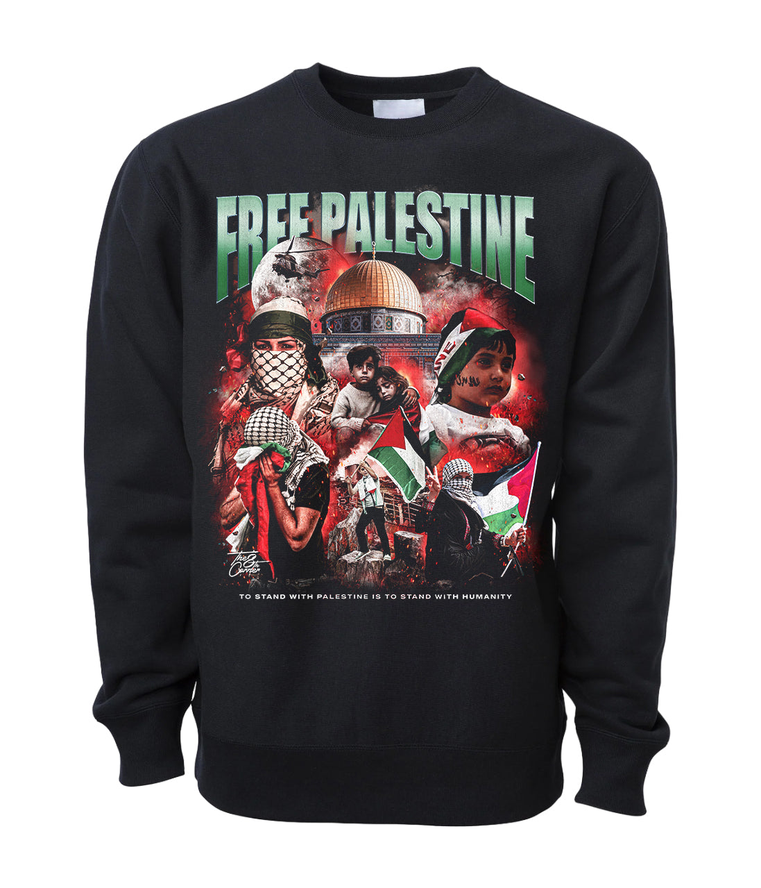 Free Palestine Crewneck