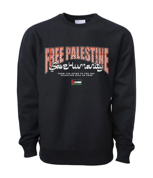 Free Palestine B Crewneck