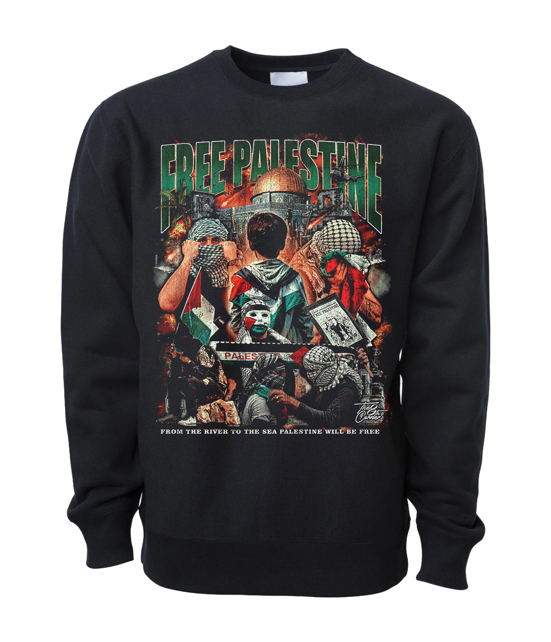 Free Palestine V2 Crewneck