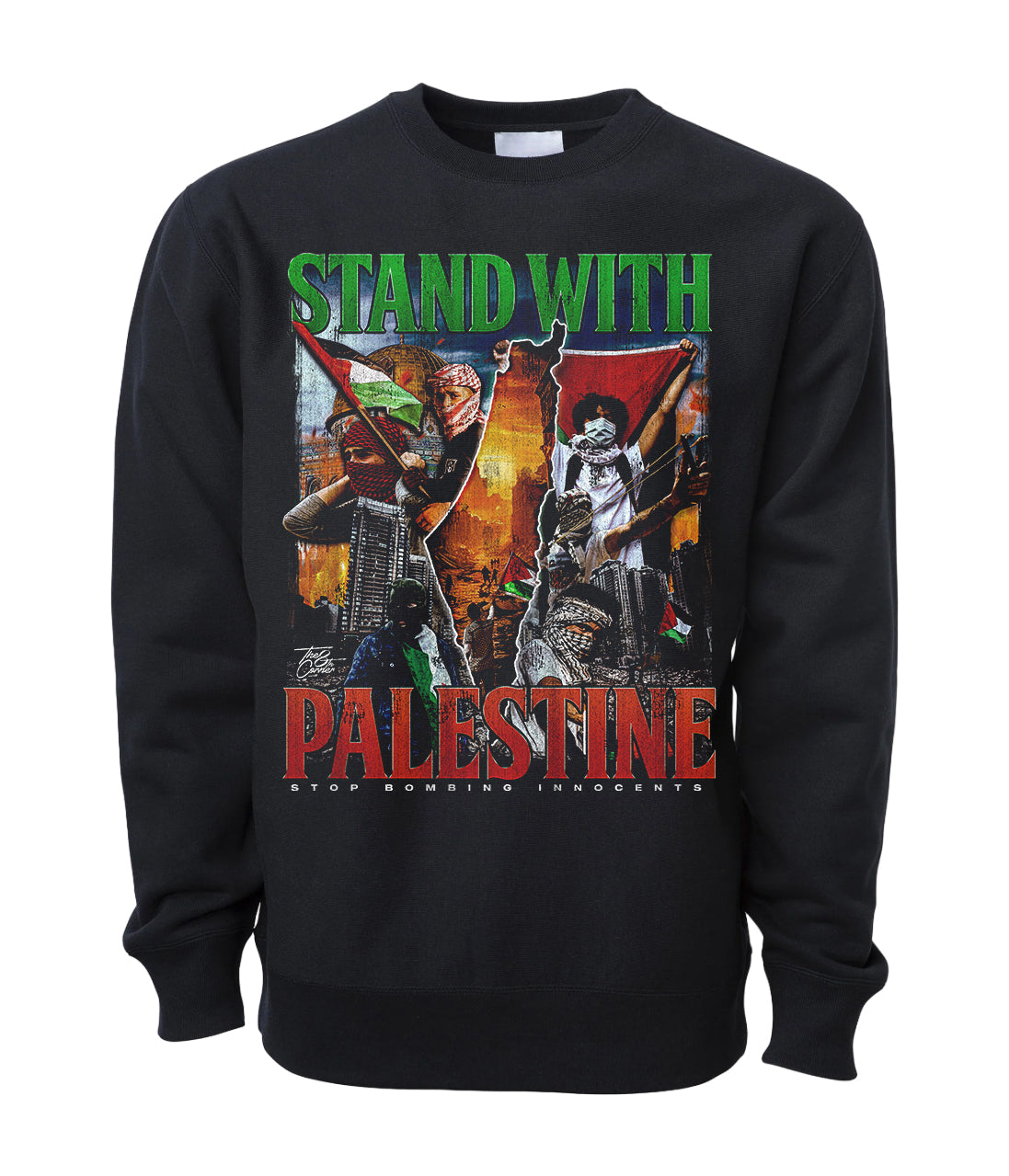 Stand with Palestine V3 Hoodies & Crew