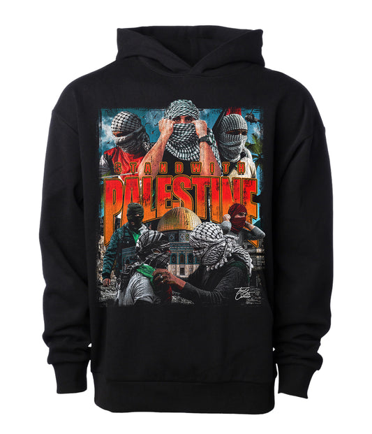 Stand with Palestine V5 Hoodies & Crew